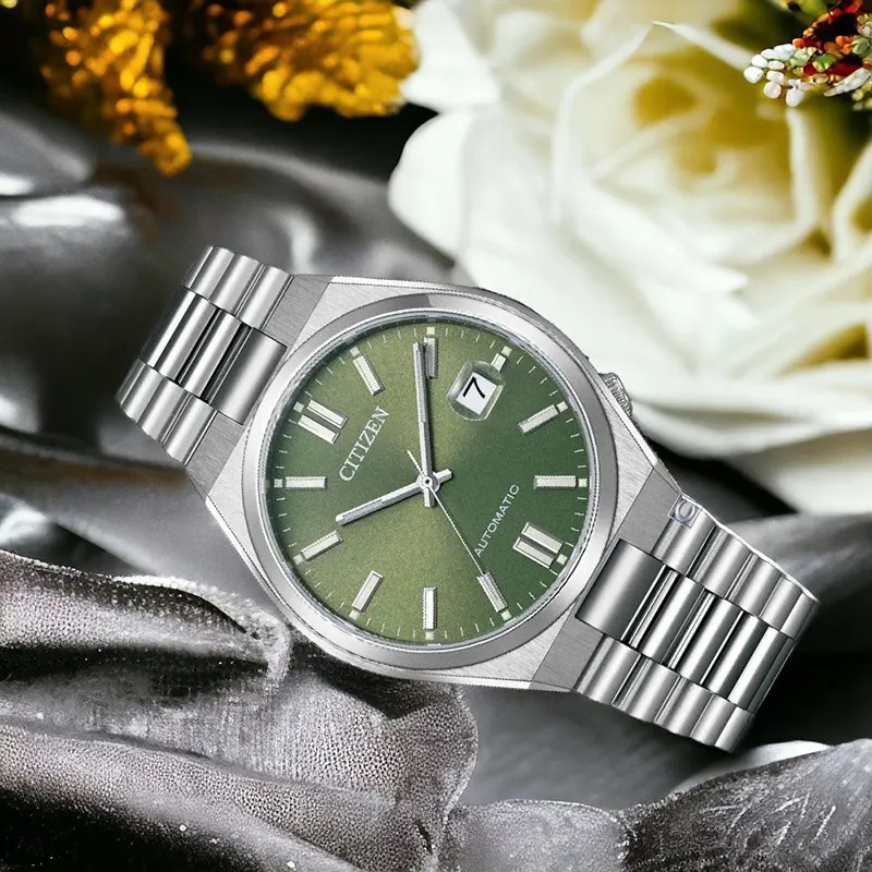 TSUYOSA Citizen cadran vert