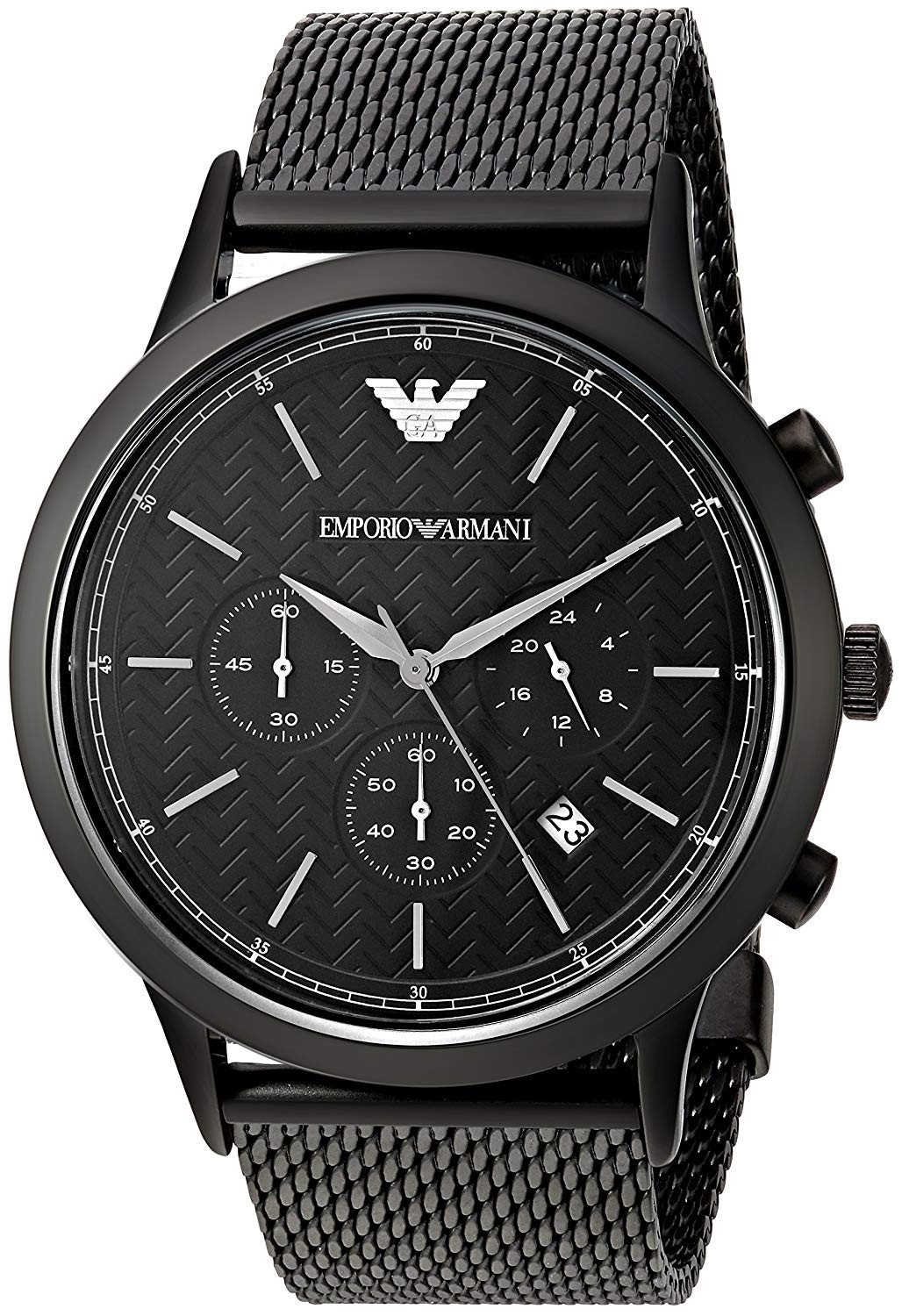 Montre Emporio Armani Renato AR2498 Bracelet en maille milanaise