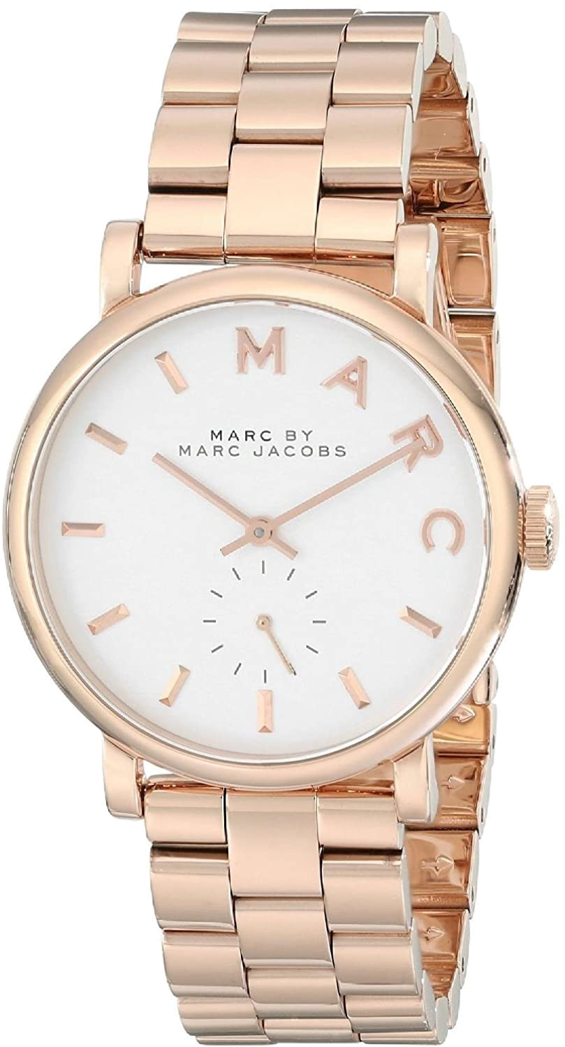 Montre Femme Marc By Marc Jacobs Baker MBM3244 Bracelet doré rose en acier