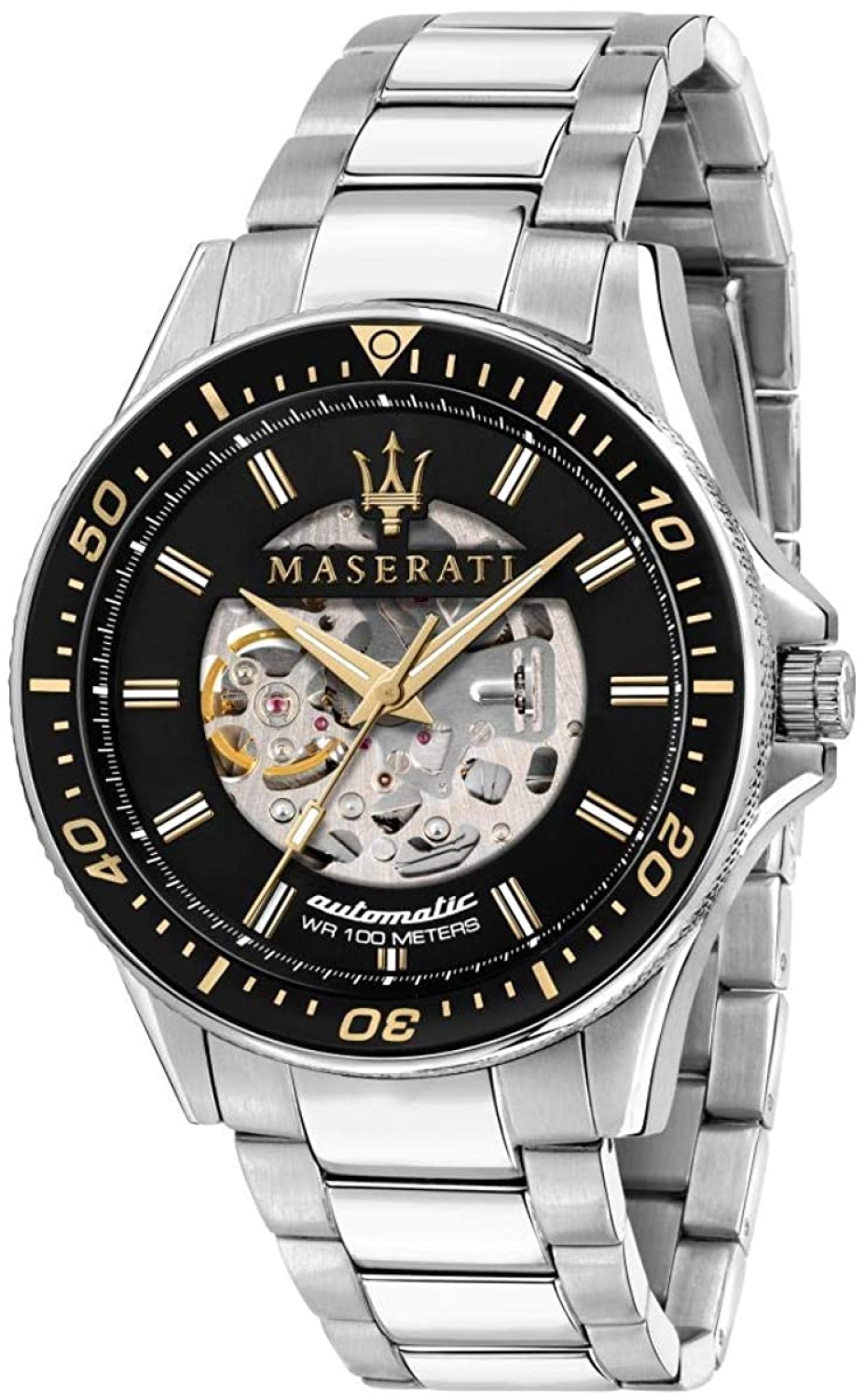 Montre Homme Maserati Sfida R8823140002 Squelette automatique
