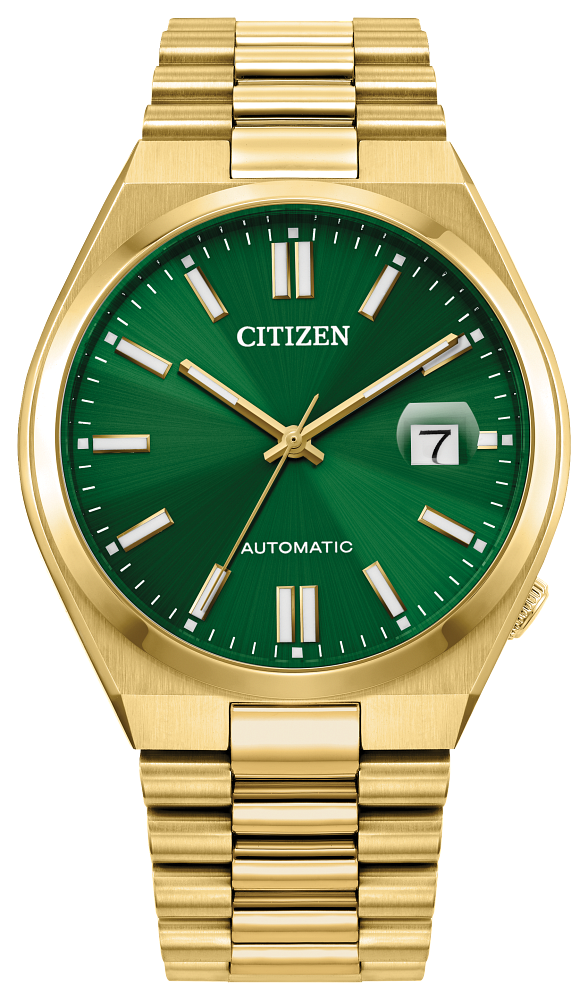 Montre Automatique Citizen Tsuyosa NJ0152-51X cadran vert